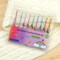 9pcs Solft Warm Crochet Hook Kit Polymer Clay Rainbow Crochet Hoook 2.0-6.0mm Aluminum Knitting Hook for Crochet Yarn Craft